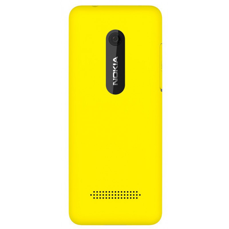 Téléphone Portable Nokia 206 / Double SIM / Jaune