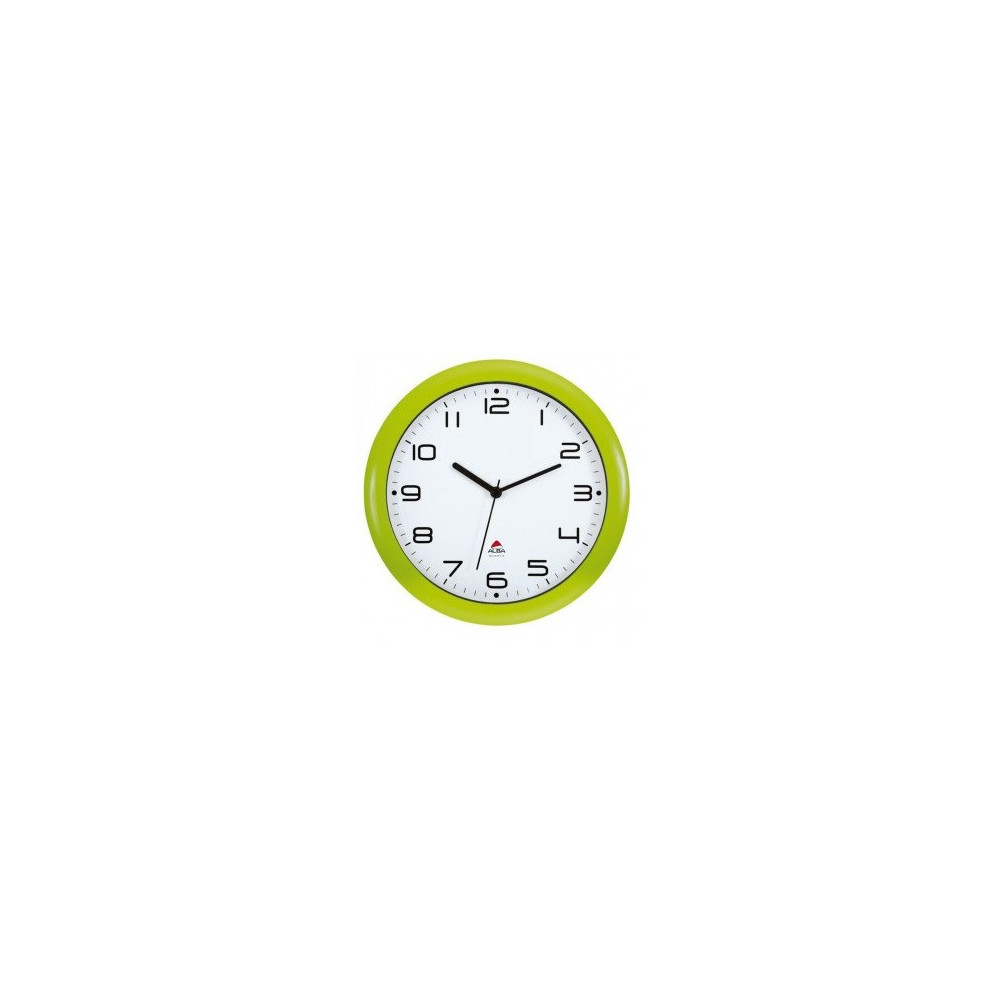 Horloge murale 30 cm / Cercle Vert