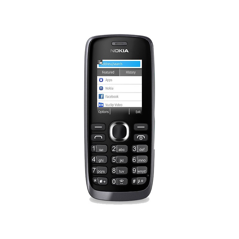 Téléphone Portable Nokia 112 / Double SIM / Gris