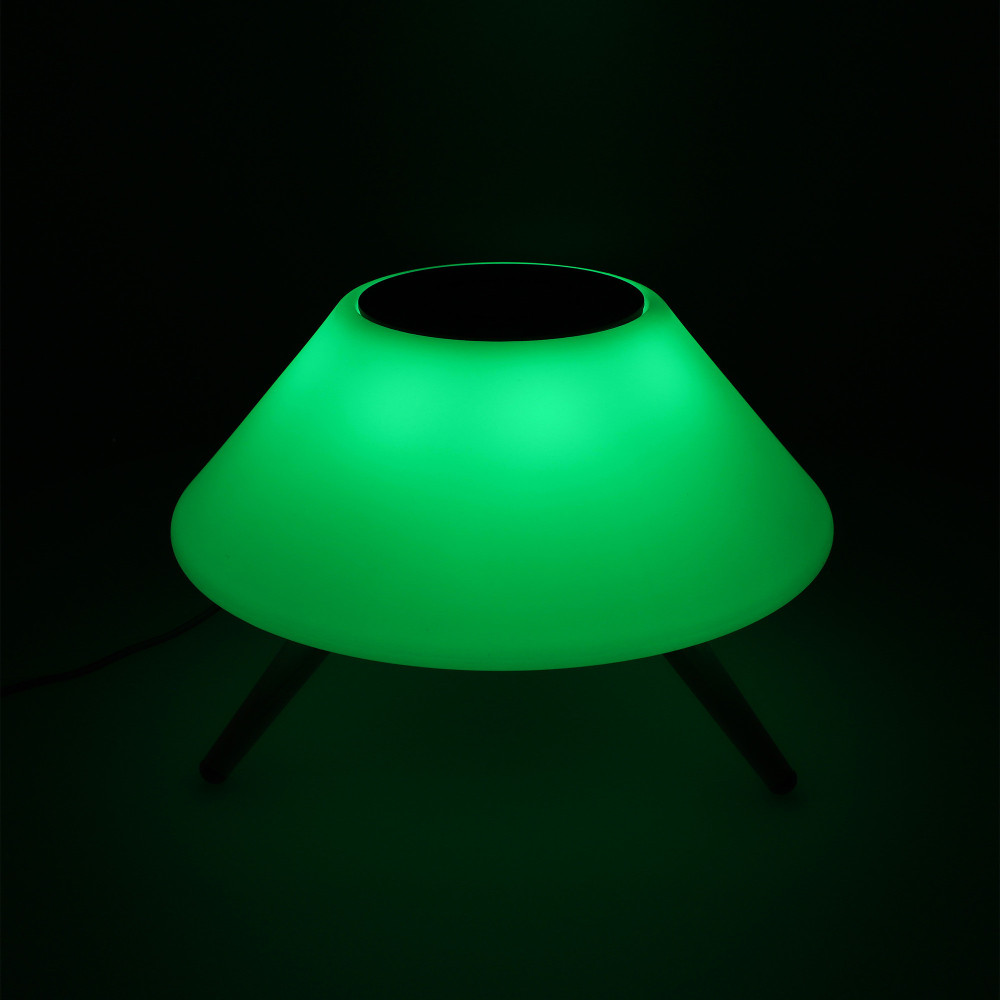 Lampe chargeur sans fil haut-parleur Bluetooth KSIX