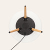 Lampe chargeur sans fil haut-parleur Bluetooth KSIX
