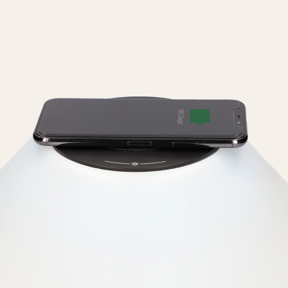 Lampe chargeur sans fil haut-parleur Bluetooth KSIX