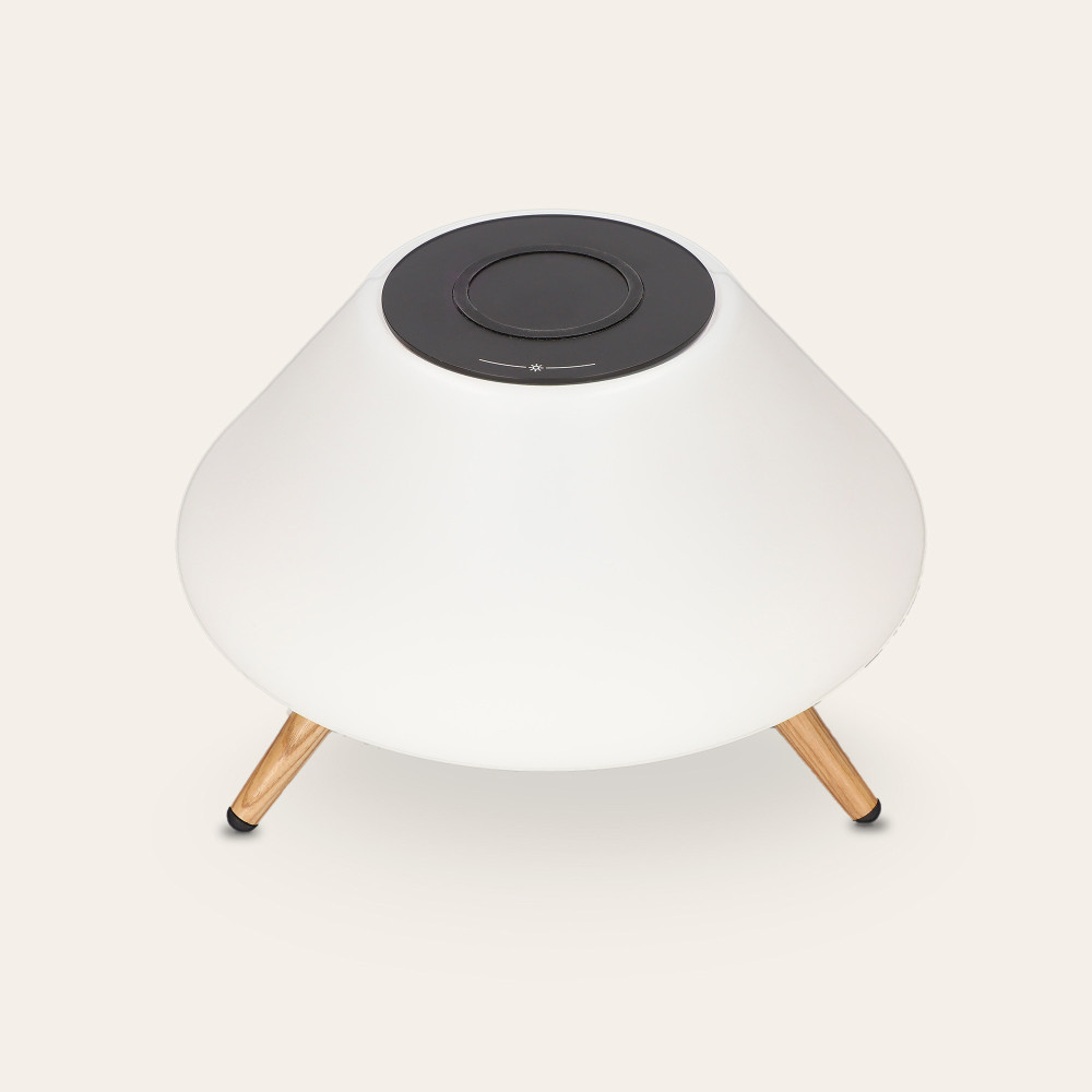 Lampe chargeur sans fil haut-parleur Bluetooth KSIX