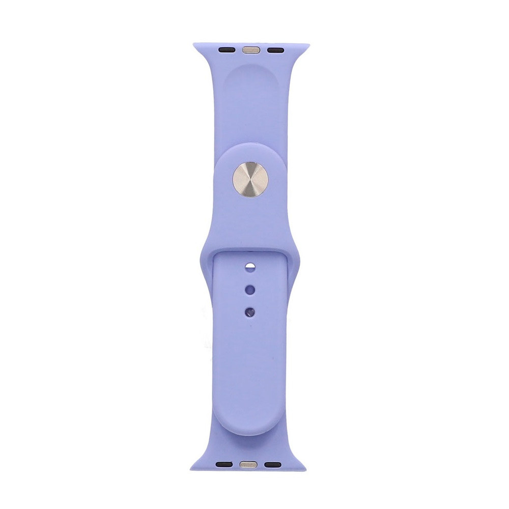 Bracelet Silicone pour Apple Watch 42/44mm / Violet
