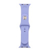 Bracelet Silicone pour Apple Watch 42/44mm / Violet