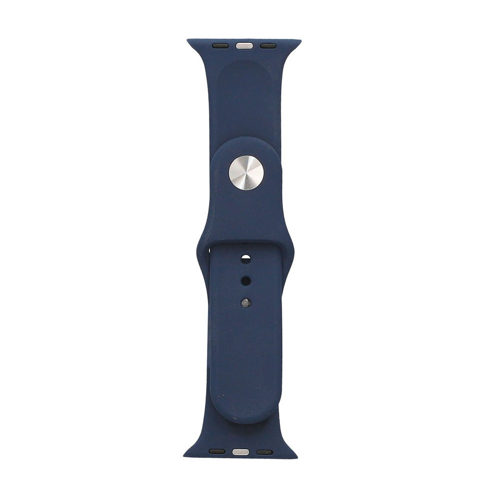 Bracelet Silicone pour Apple Watch 42/44mm / Bleu