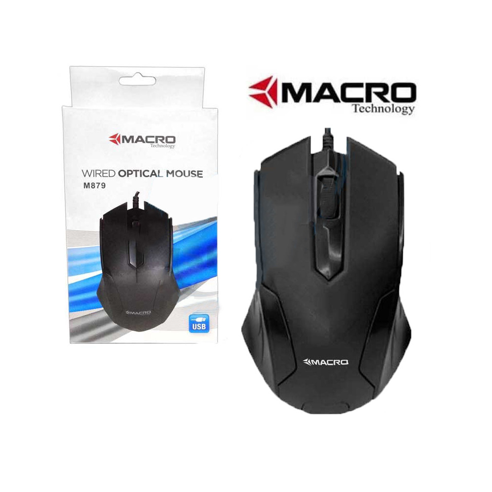 Souris Optique USB Macro M391 / Noir