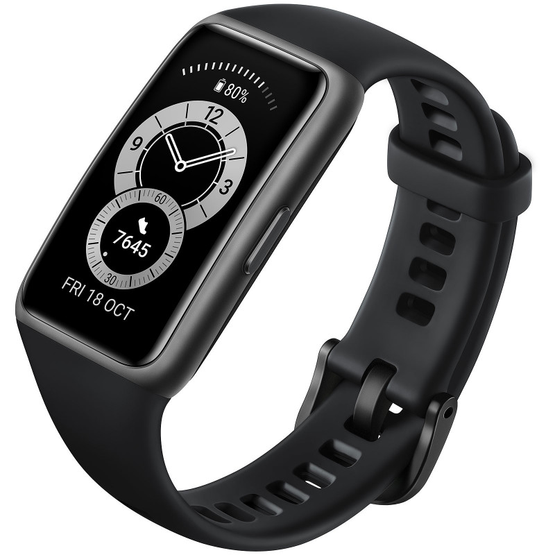 montre connectée Huawei smart band 6 noir