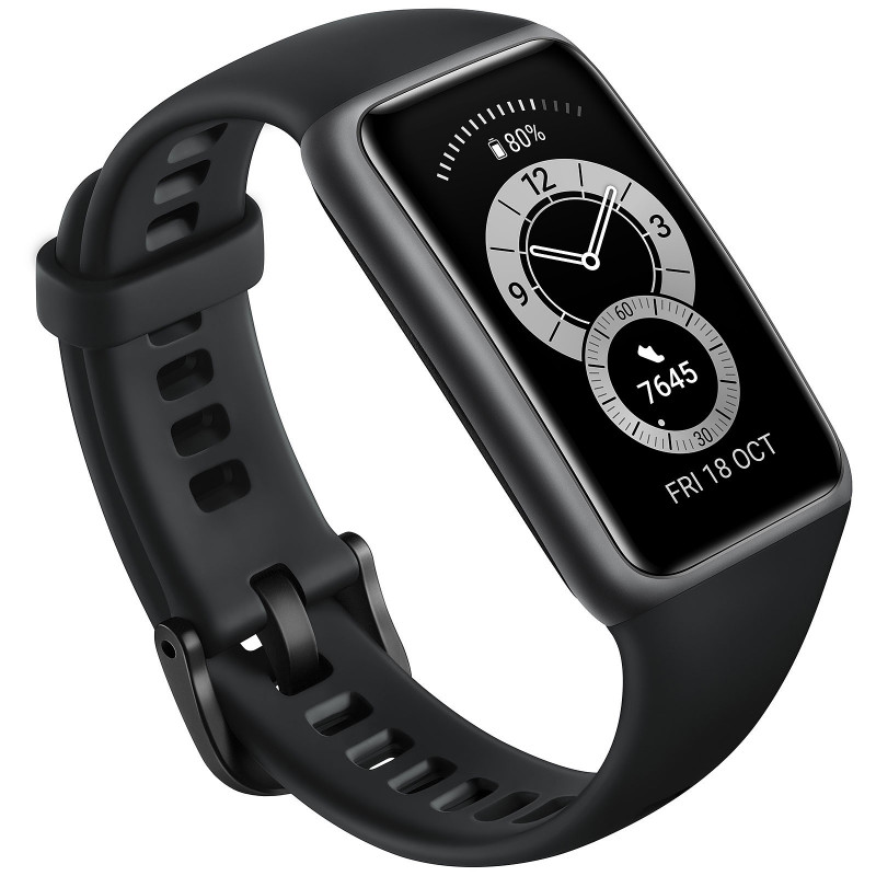 montre connectée Huawei smart band 6 noir