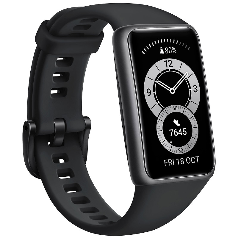 montre connectée Huawei smart band 6 noir