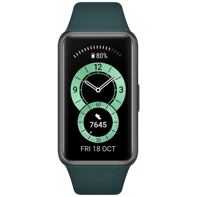 montre connectée Huawei smart band 6 vert