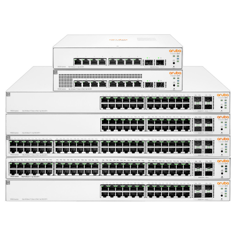 Switch Aruba PoE+ Instant On 1930 24 Ports