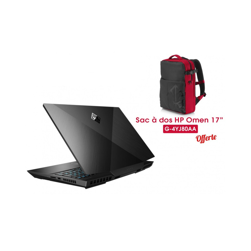 Pc portable HP OMEN 17-cb1003nk / i9 10è Gén / 32 Go + Sac à dos HP Omen Gaming 17" Offert