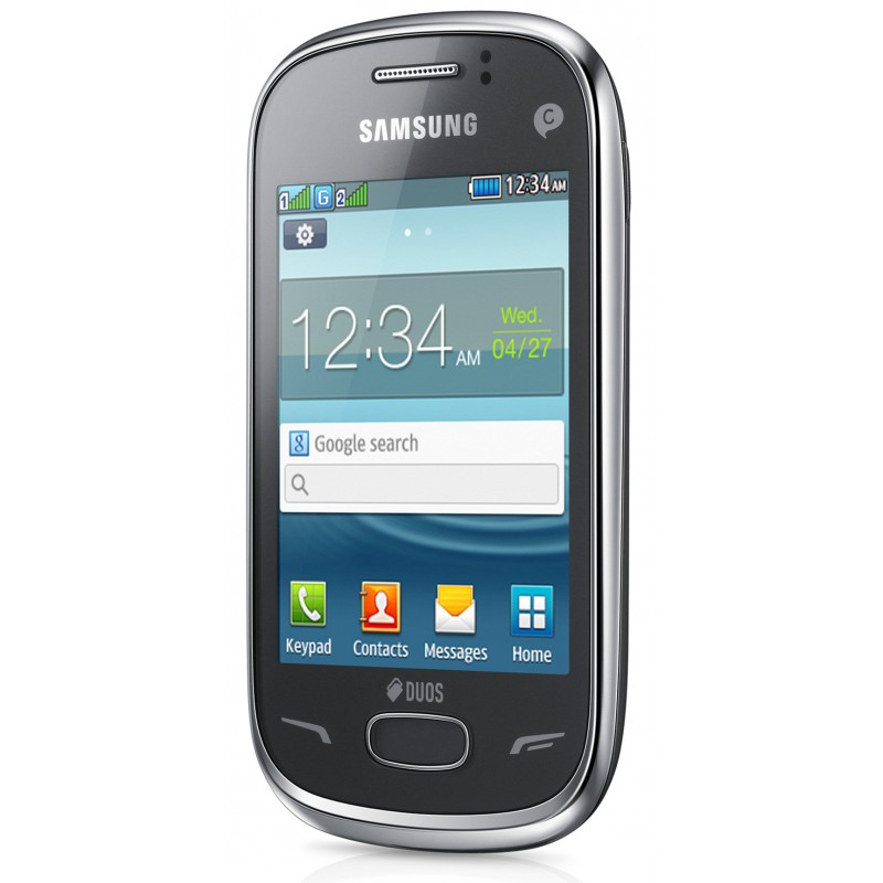 Téléphone Portable Samsung REX70 / Double SIM / Bleu 