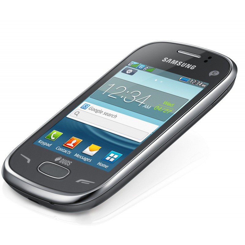 Téléphone Portable Samsung REX70 / Double SIM / Bleu 