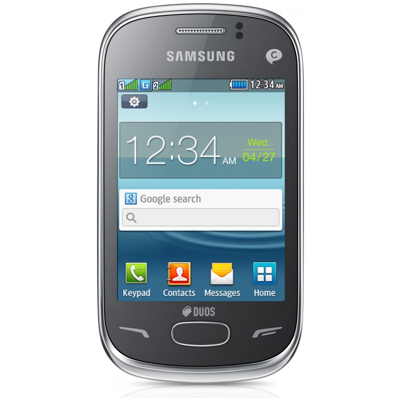 Téléphone Portable Samsung REX70 / Double SIM / Bleu 