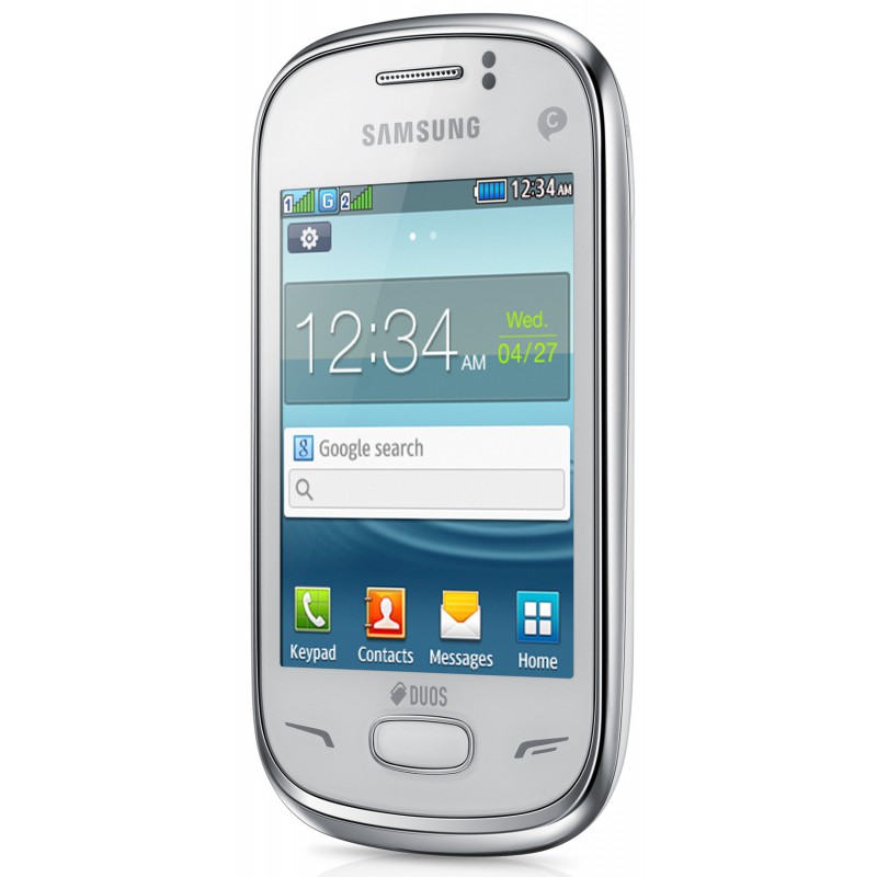 Téléphone Portable Samsung REX70 / Double SIM / Bleu 