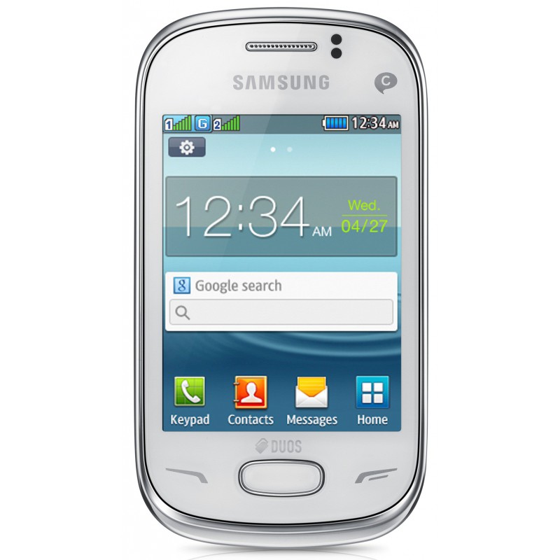 Téléphone Portable Samsung REX70 / Double SIM / Bleu 