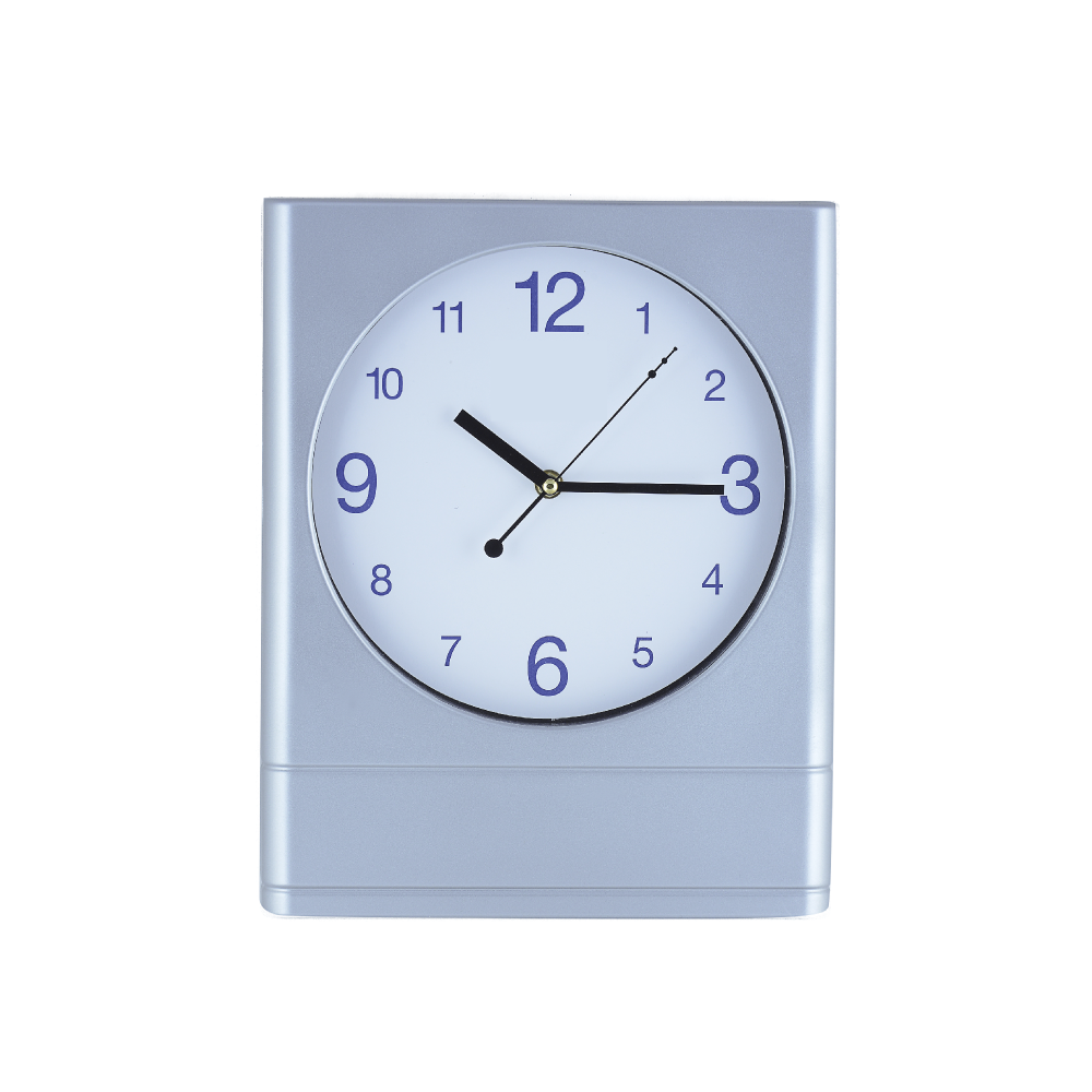 Horloge murale 30 cm / Argent