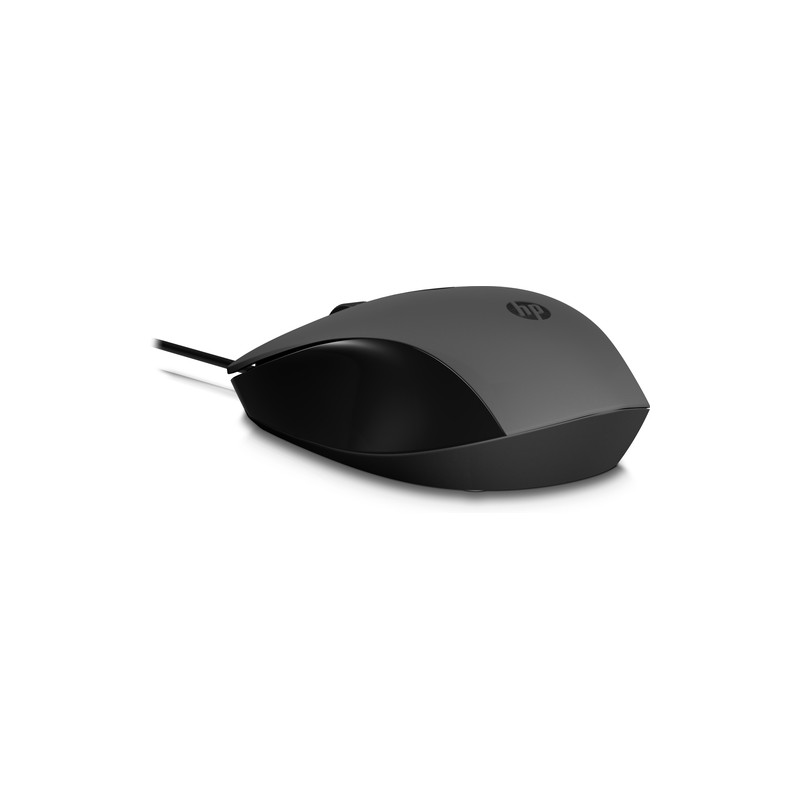 Souris Filaire HP 150 USB Ambidextre optique / Noir