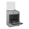 Cuisinière a Gaz Brandt BGE6241X / 4 Feux / Inox + Poêle COOK'ART 28 cm