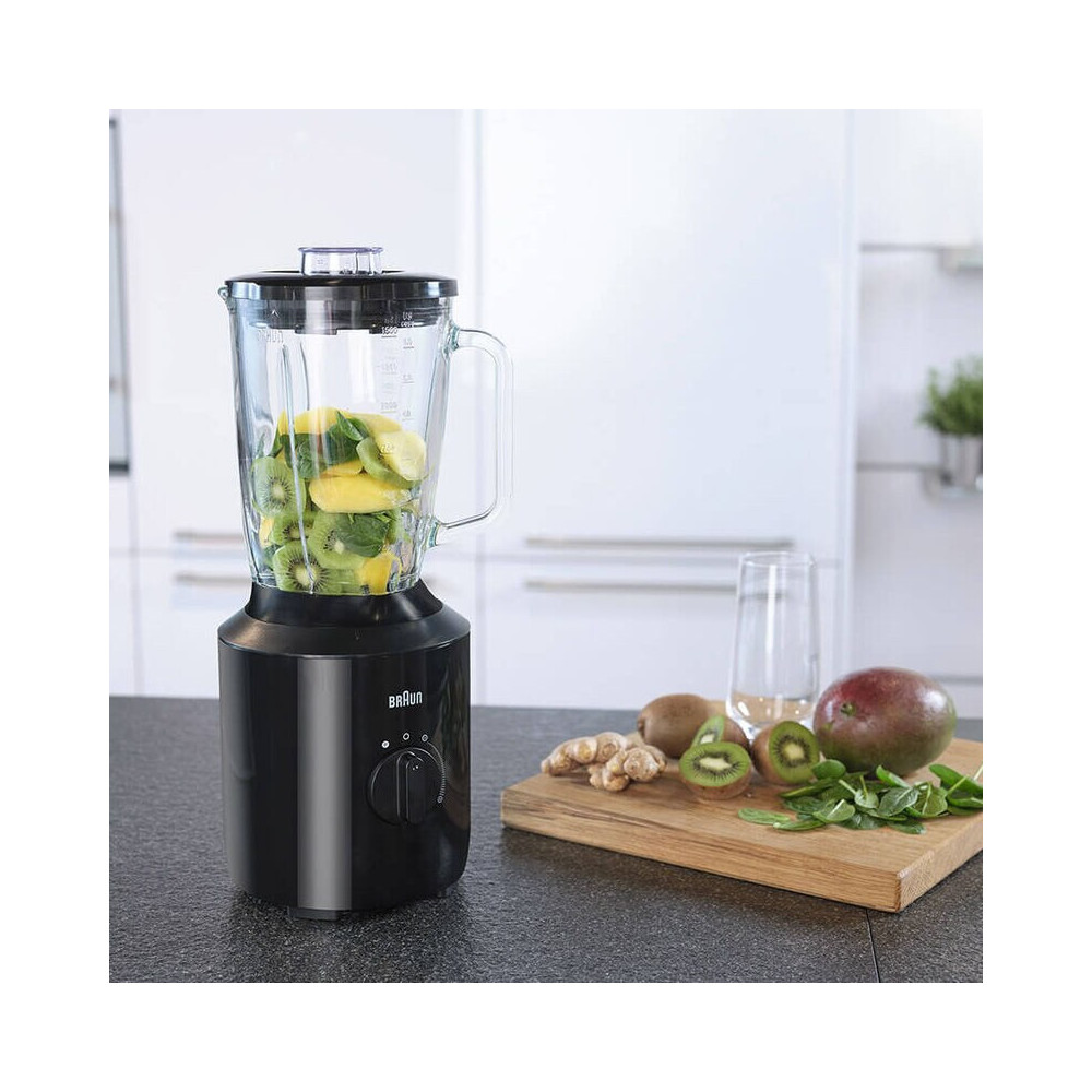 Blender Braun PowerBlend 3 JB3100 / 800W / 1.5L / Noir