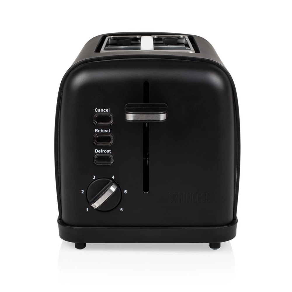 Grill pain inox Princess 142396 / 950W / Noir