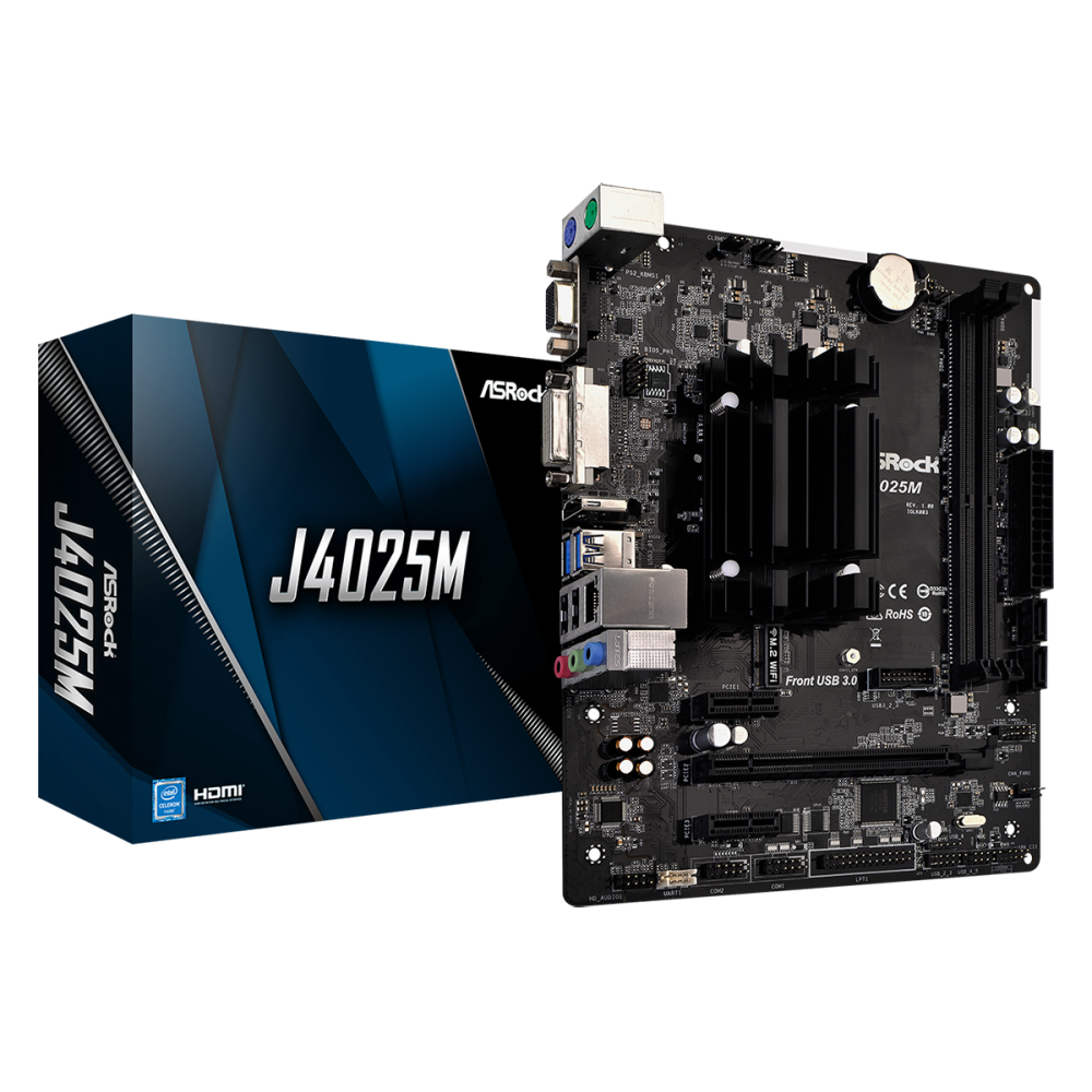 Carte mère avec Processeur ASRock J4025M