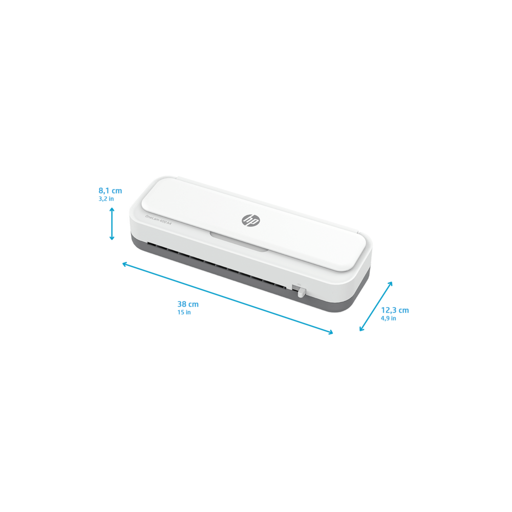 Plastifieuse HP OneLam 400 A4 Blanc