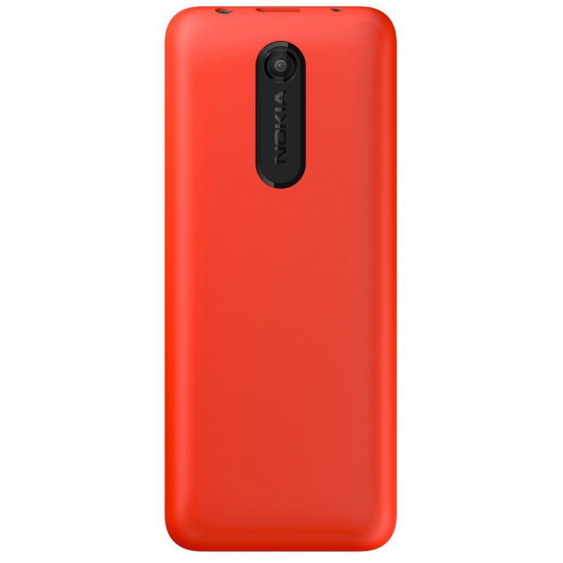 Téléphone Portable Nokia 107 / Double SIM / Rouge