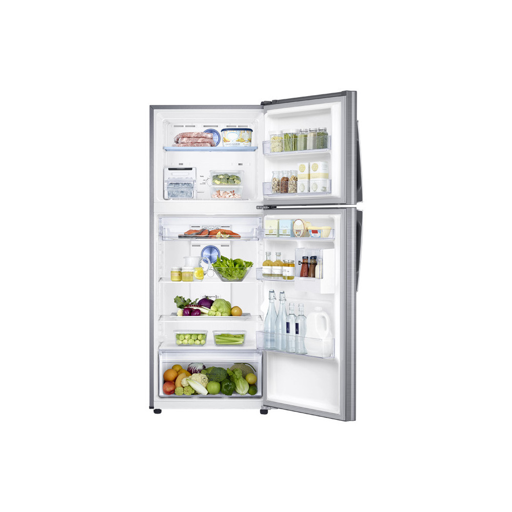 Réfrigérateur Samsung Twin Cooling Plus 440L avec Afficheur / Silver + Livraison + Installation et Mise en Marche Gratuites