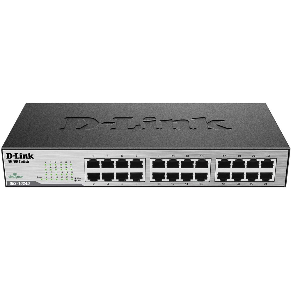 Switch 24 ports 10/100Mbps D-Link DES-1024D/E