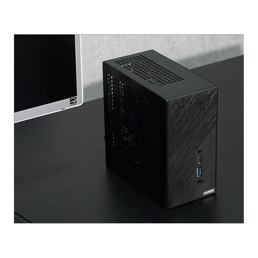 Mini Pc de bureau ASRock DeskMini H470 avec Support de Fixation / Celeron Dual Core / 8 Go