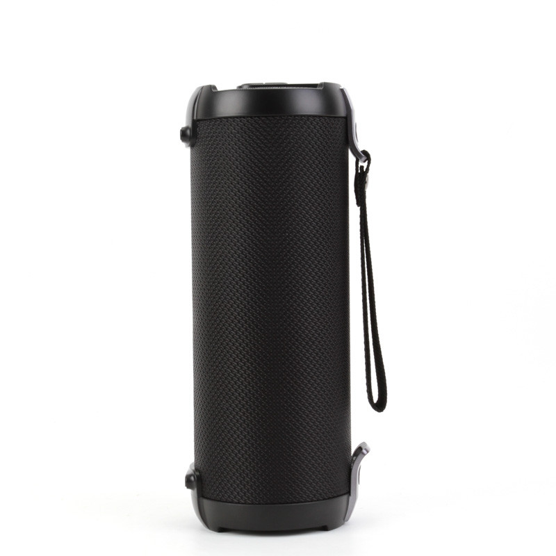 Remis à Neuf  Très Bon état  - Haut-parleur Portatif Sans Fil Rechargeable Resistant Aux Intemperies Bts258 D Energizer Avec Micro Noir