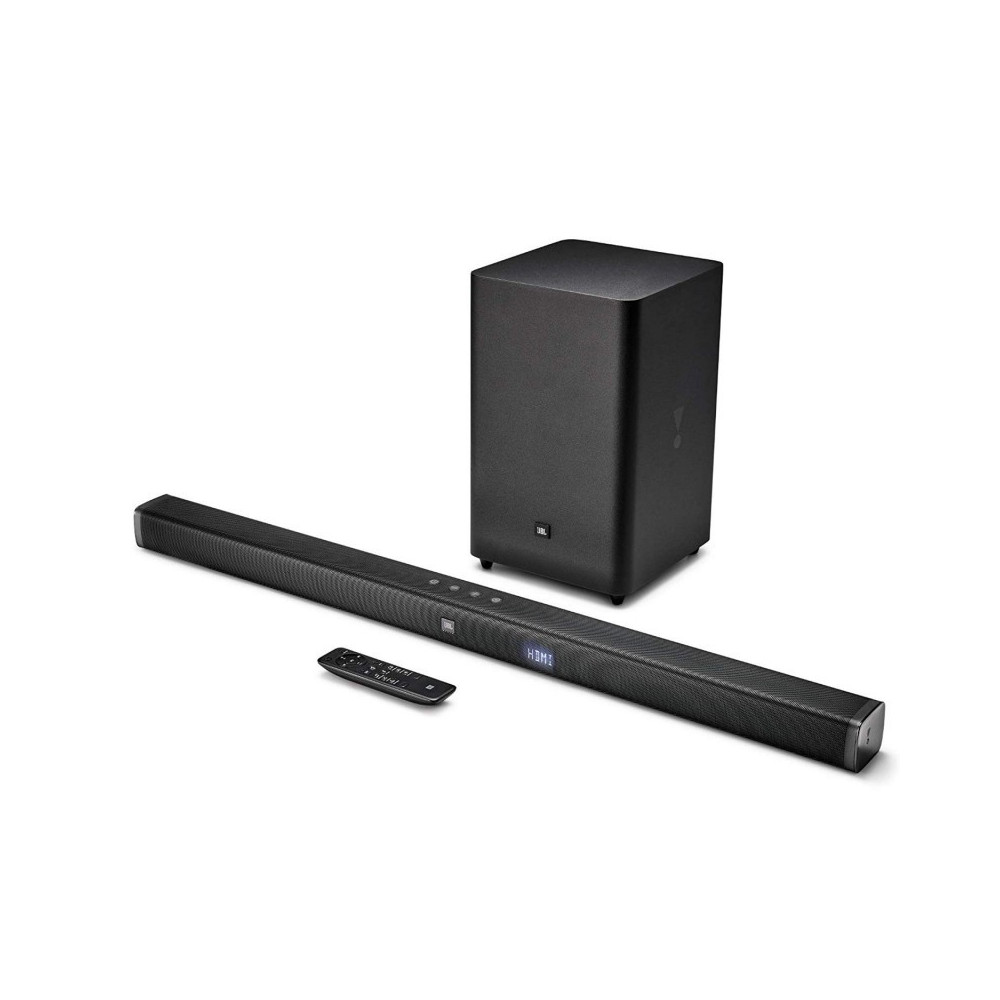 Barre de son 2.1 300W + Caisson de basses sans fil JBL BAR 2.1