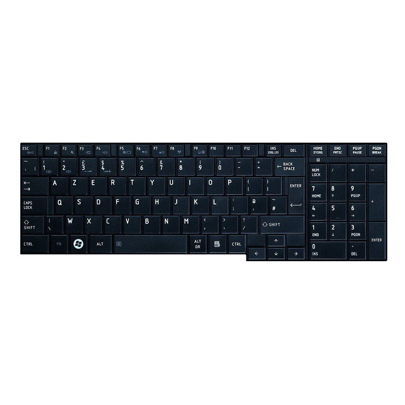 Clavier pour pc portable Dell Inspiron N7010