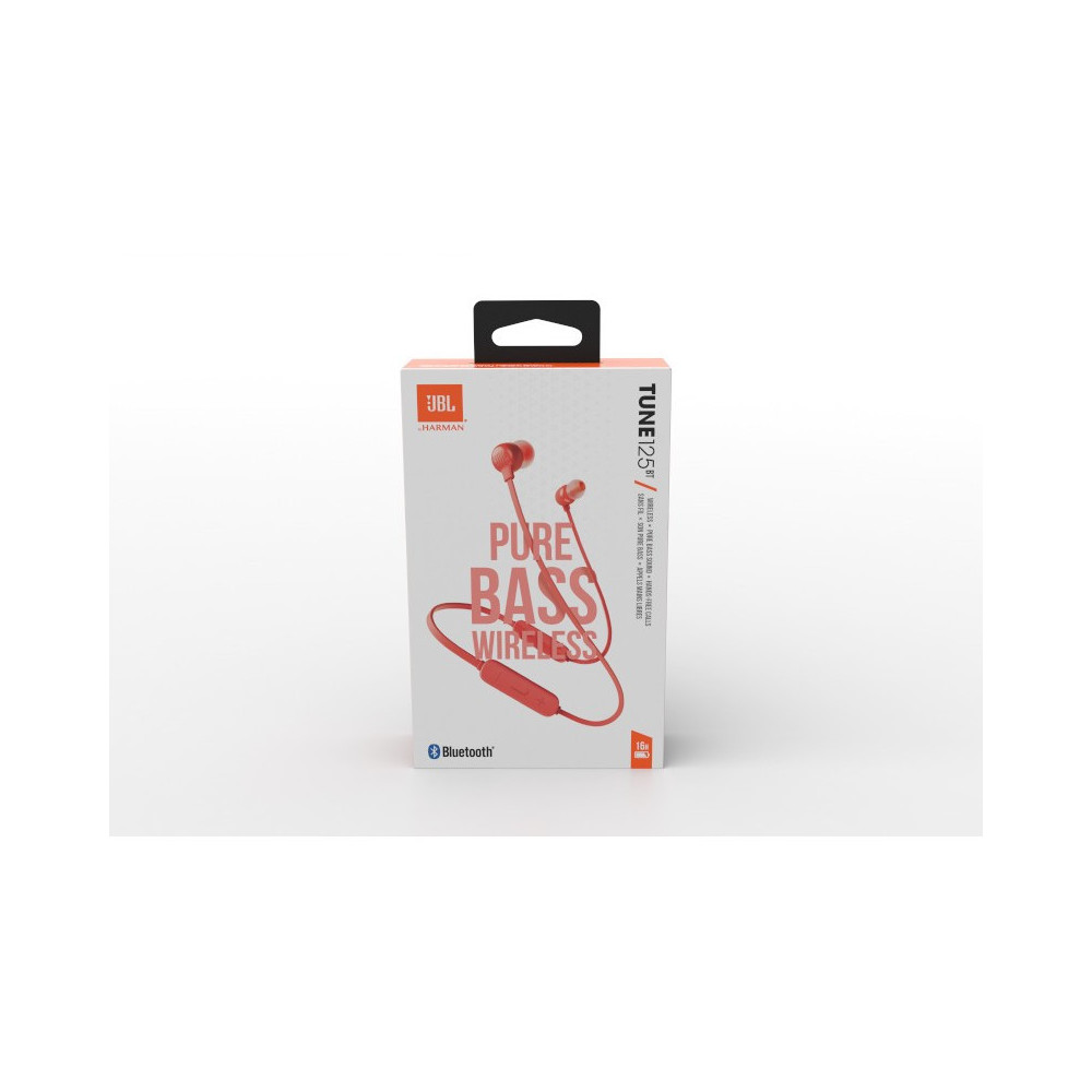 Écouteurs sans fil jbl tune 125BT / rouge