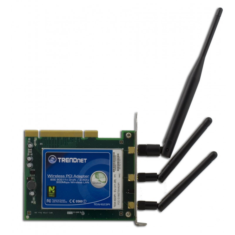 Adaptateur PCI sans fil N 300Mbps