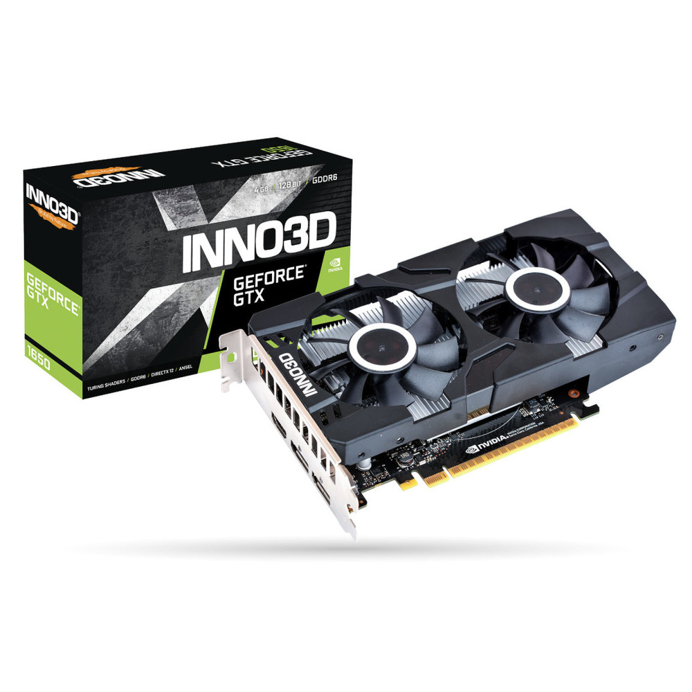Carte Graphique INNO3D GeForce GTX 1650 TWIN X2 OC / 4 Go