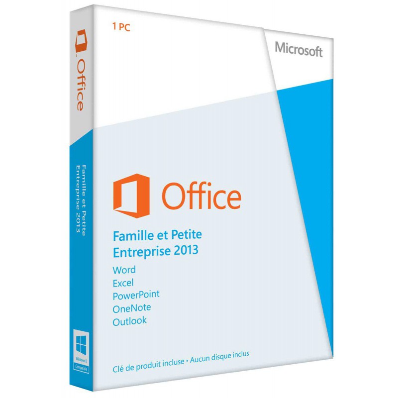 Microsoft Office Famille et Petite Entreprise 2013