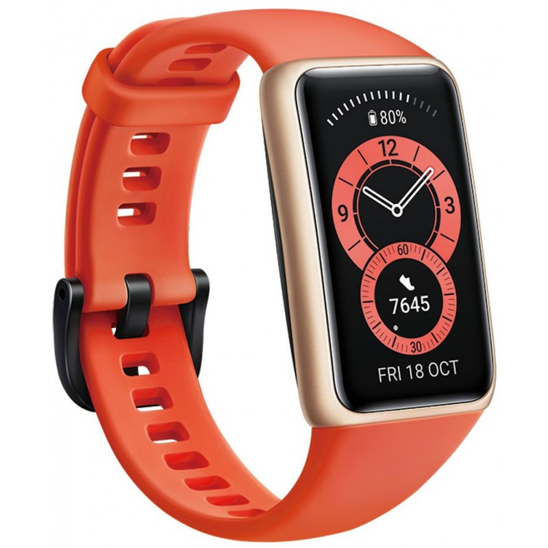 montre connectée Huawei smart Band 6 Amber