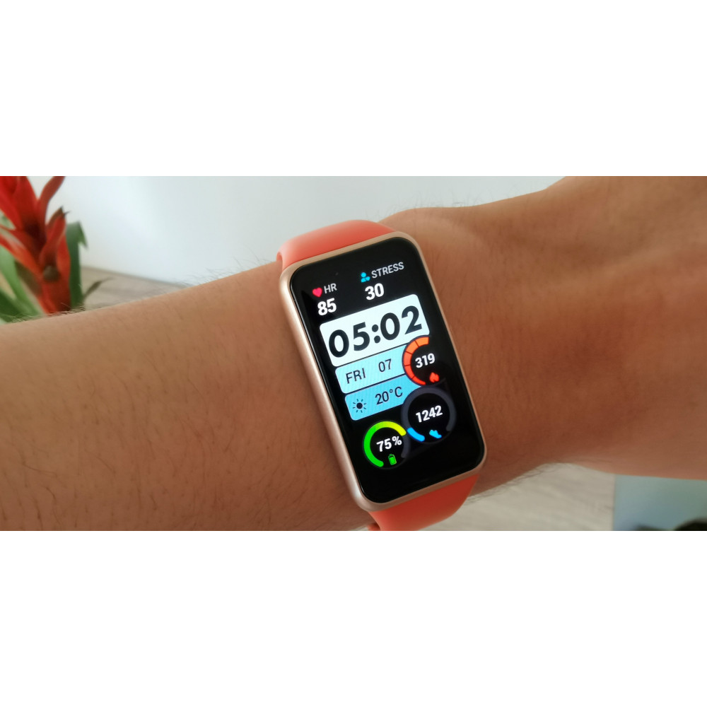 montre connectée Huawei smart Band 6 Amber