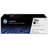2x Toner HP LaserJet CB436A Noir