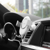 Support de voiture et Chargeur Sans fil Hoco CW17  / Blanc