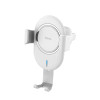 Support de voiture et Chargeur Sans fil Hoco CW17  / Blanc