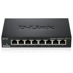 Switch Gigabit 8 ports 10/100/1000 Mbps D-Link DGS-108