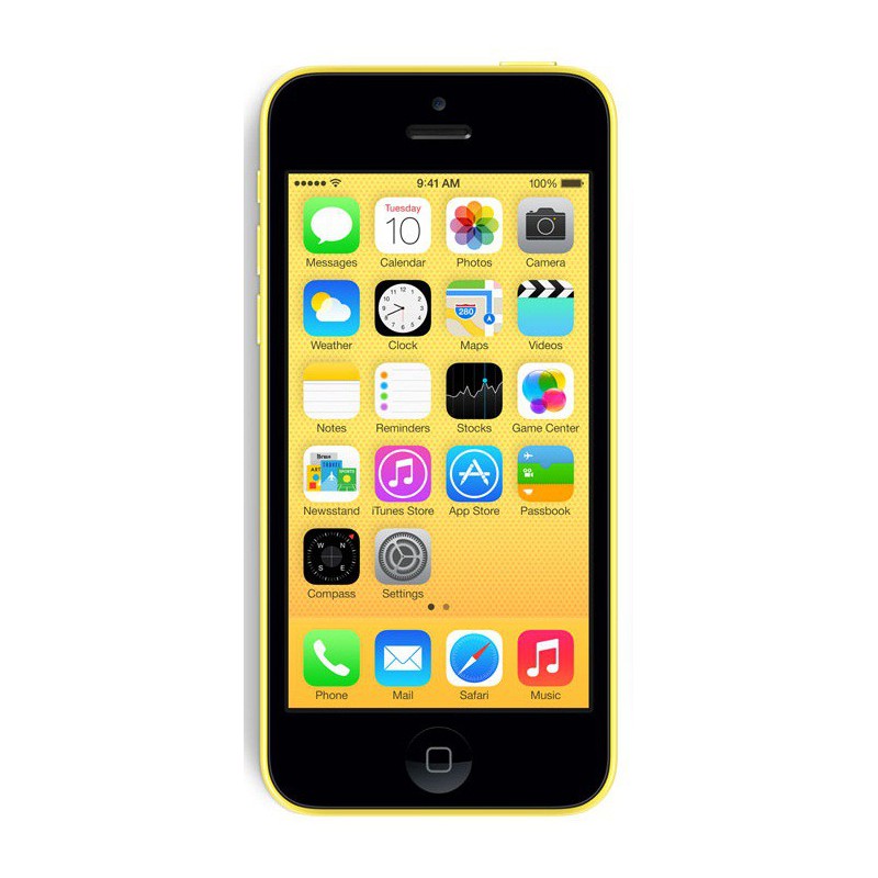 Téléphone Portable iPhone 5c / Jaune