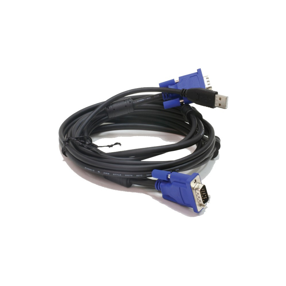 Câble D-Link KVM USB, VGA (D-sub 15 Femelle)