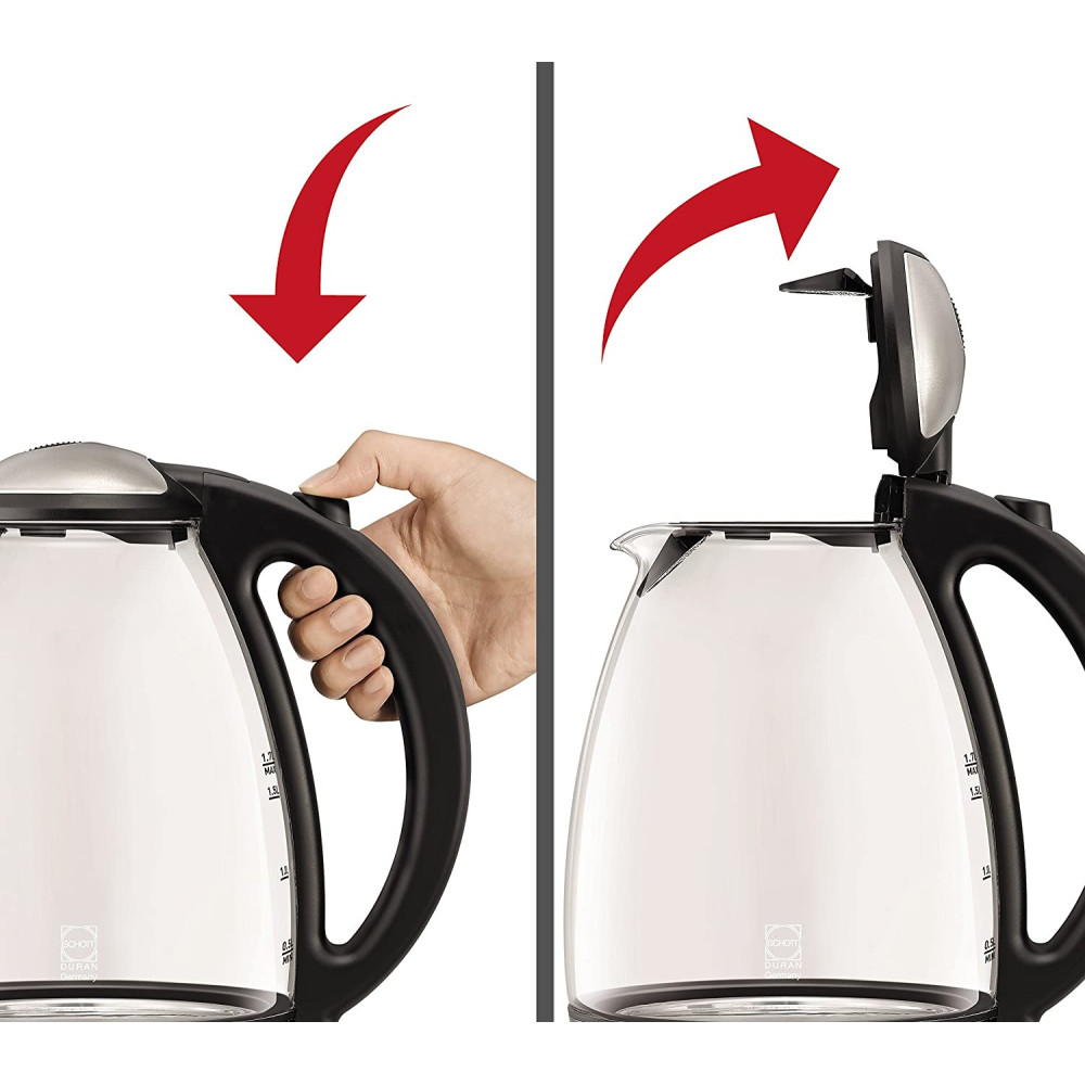 bouilloire Tefal glass