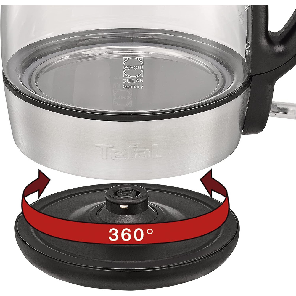 bouilloire Tefal glass